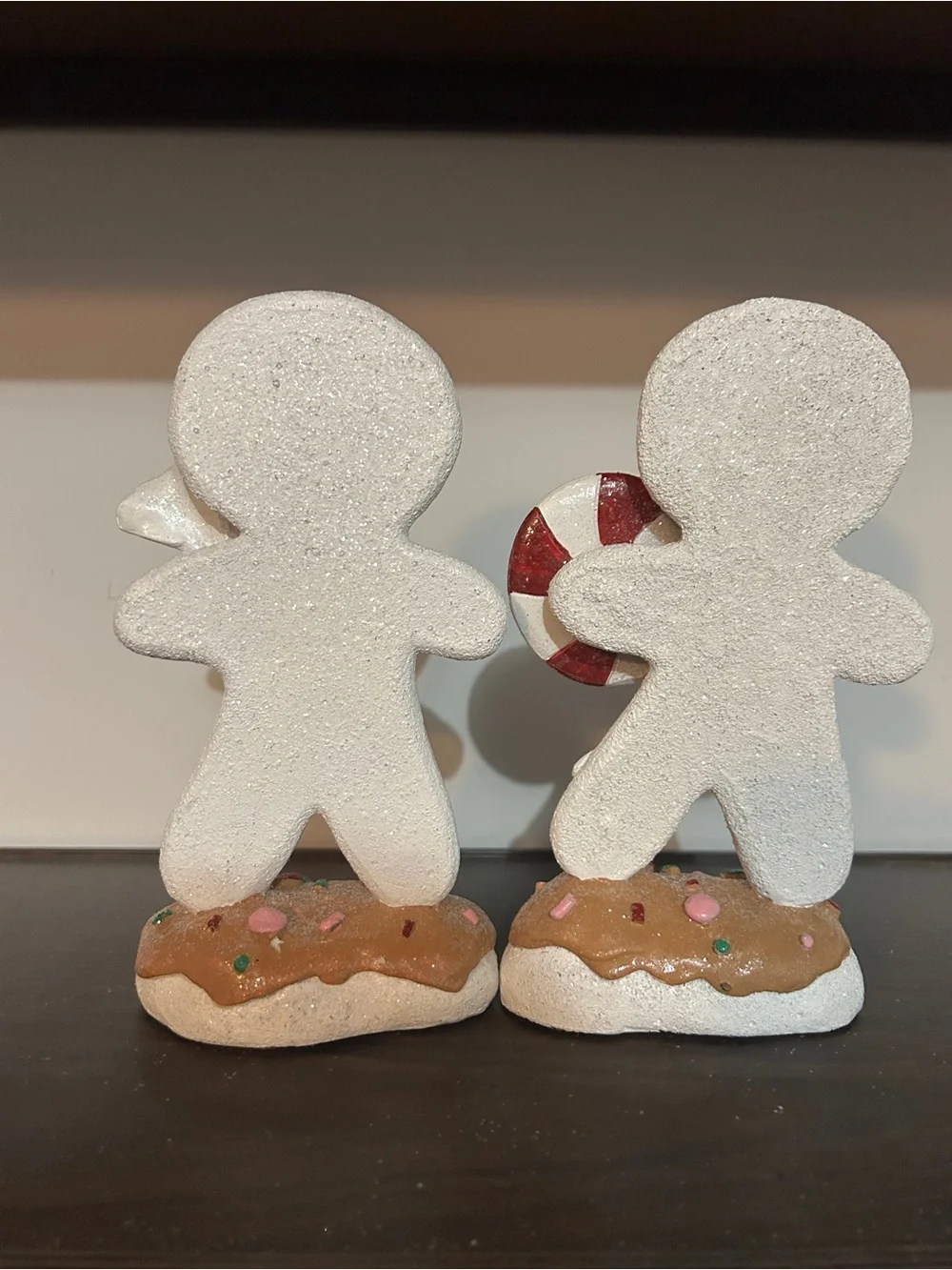 Gingerbread man Christmas decor figurines by Regency International